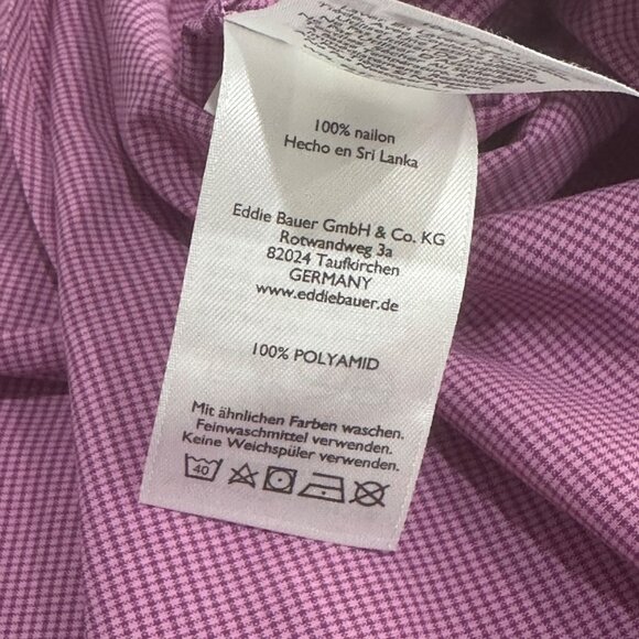 Eddie Bauer Womens XS Purple Button-Up Shirt Dual Chest Pockets Roll Tap Sleeves - Picture 3 of 12